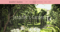 Desktop Screenshot of jennifersgardensaustin.com