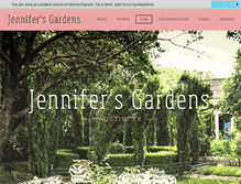 Tablet Screenshot of jennifersgardensaustin.com